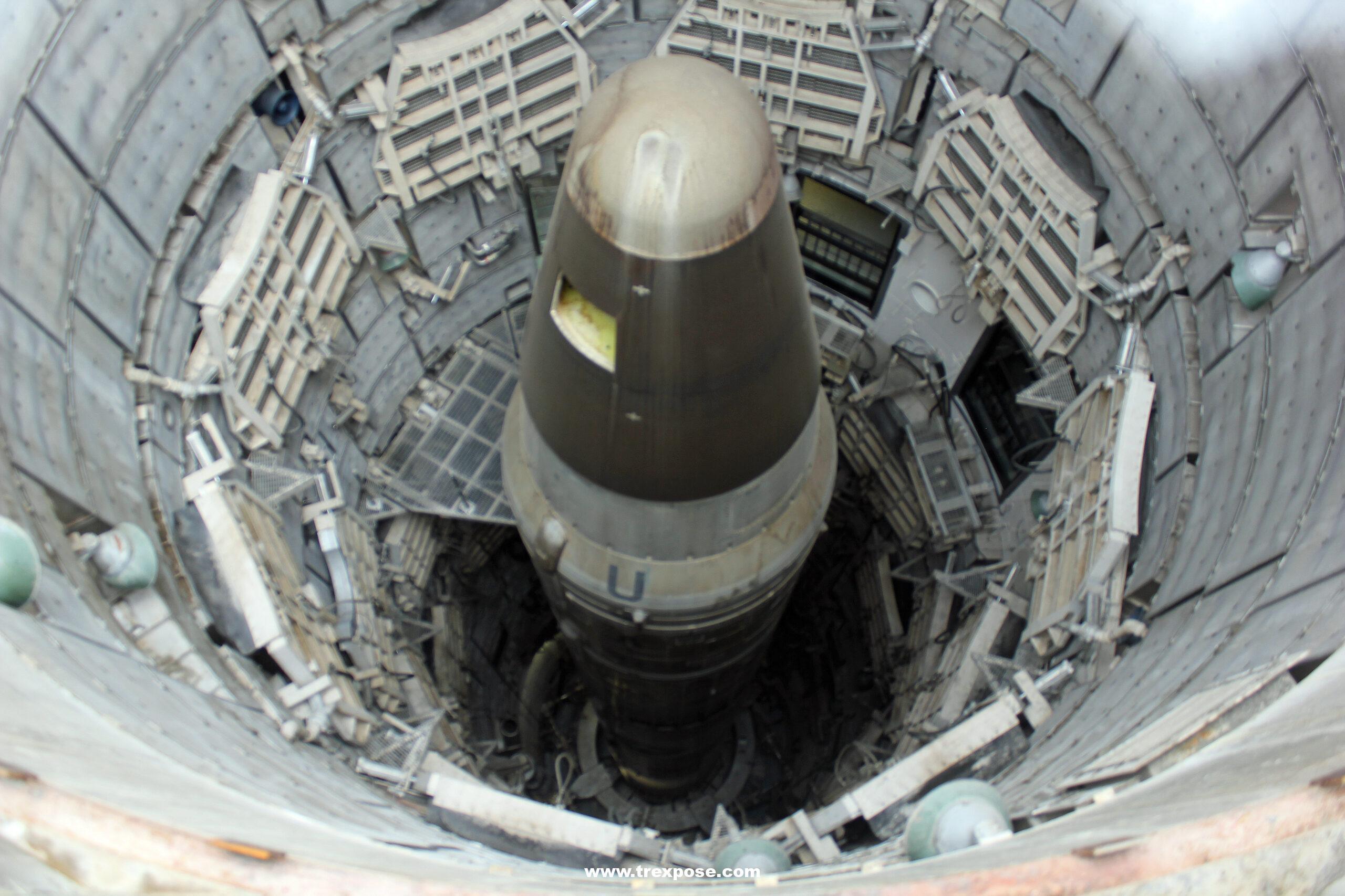 Tour a missile silo, Titan II nuclear missile