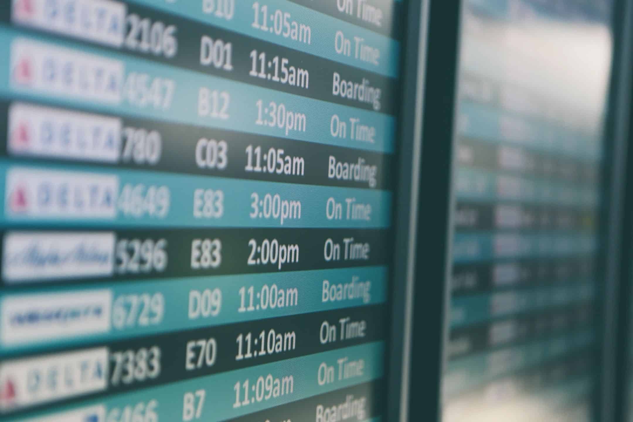 Rights When a Flight is Delayed or Canceled