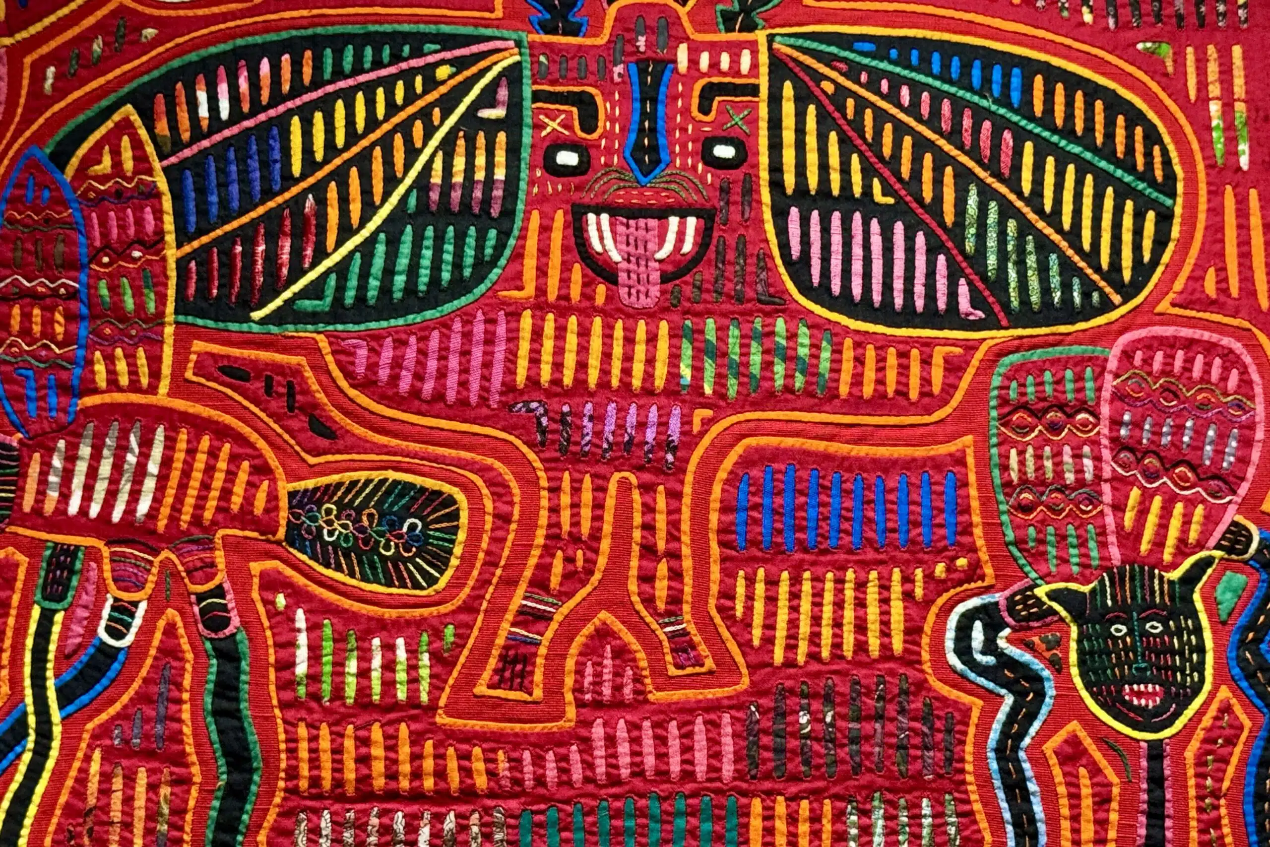 Mola traditional art of the Guna people